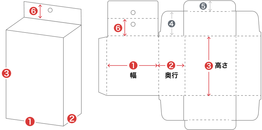 dimension image with hook